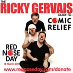 ricky gervais tour history